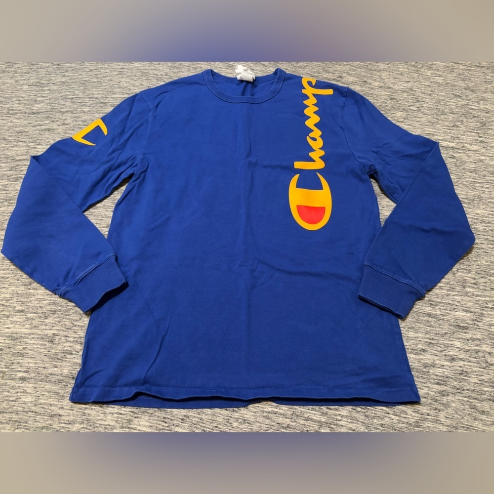 Vintage Champion Long Sleeve T Shirt Medium